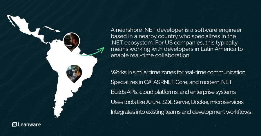Hire Nearshore .NET Developer